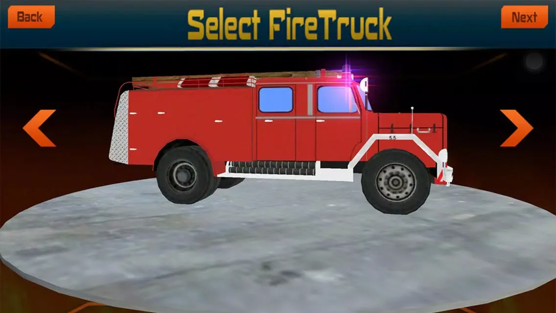 Firefighter Truck Driving Parking स्क्रीनशॉट