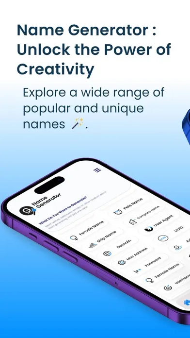 Name Generator: Get Baby Names سکرین شاٹس