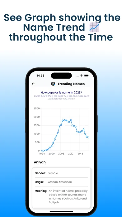 Name Generator: Get Baby Names سکرین شاٹس