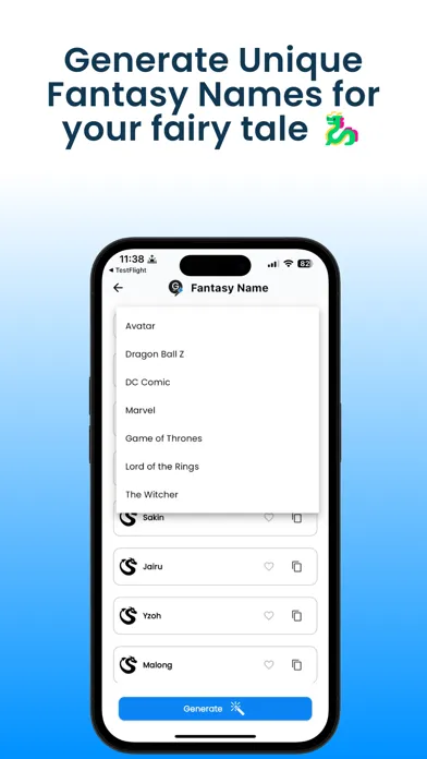 Name Generator: Get Baby Names سکرین شاٹس
