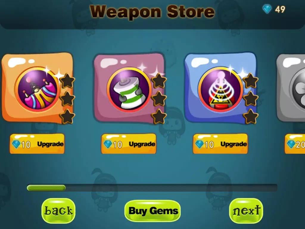 Ảnh chụp màn hình của GirlDefence iPad 
