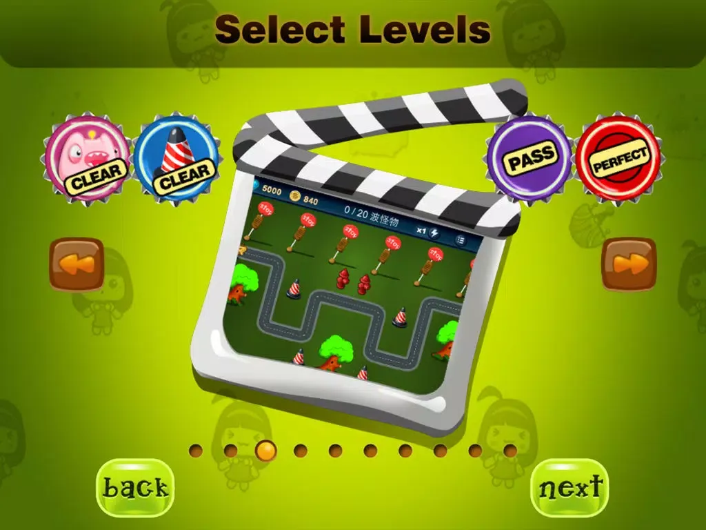 Ảnh chụp màn hình của GirlDefence iPad 