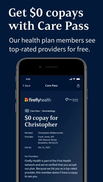 Screenshot di Firefly Health | Telemedicine