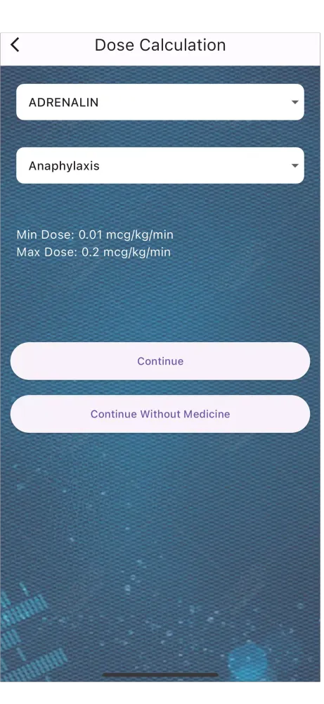 Dose & Infusion Calculator Screenshots