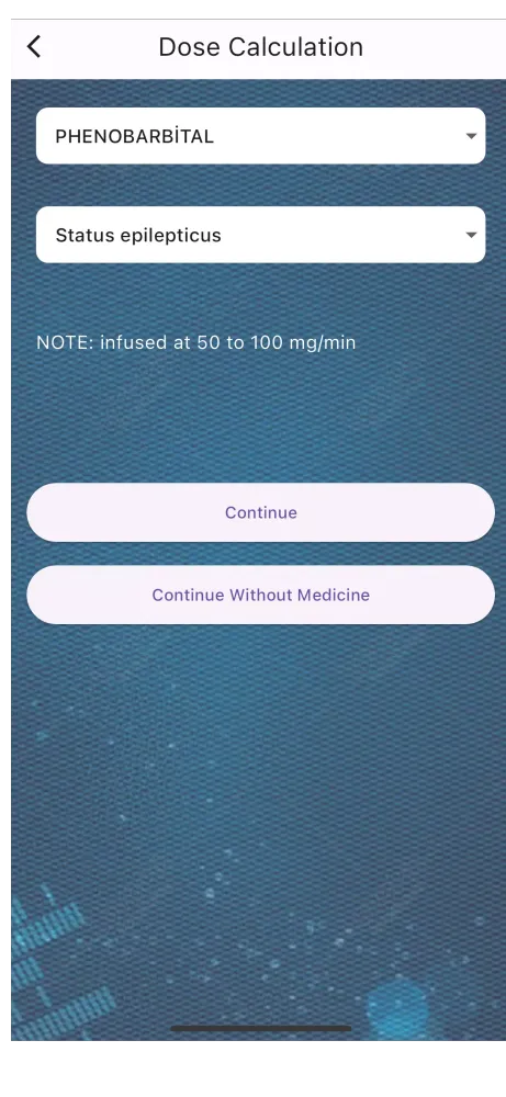 Dose & Infusion Calculator Screenshots