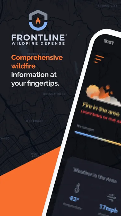 Frontline Wildfire Tracker Screenshots