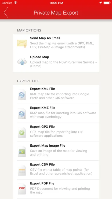Ảnh chụp màn hình của FireMapper Enterprise