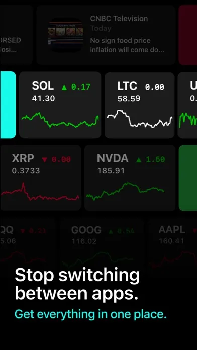 Ticker: Streaming Apps スクリーンショット