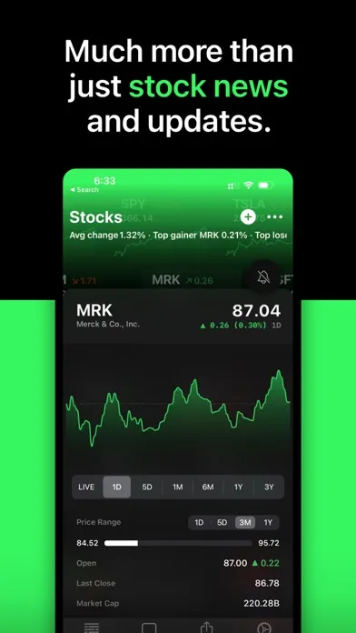 Ticker: Streaming Apps スクリーンショット
