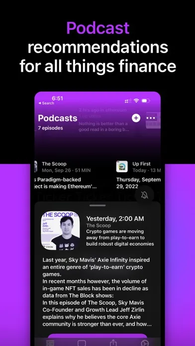 Ticker: Streaming Apps スクリーンショット