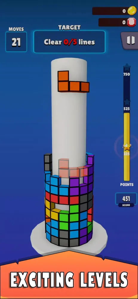 Helix Blocks Screenshots