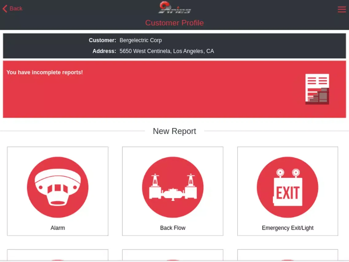 Screenshot di FireLab.Aries iPad 