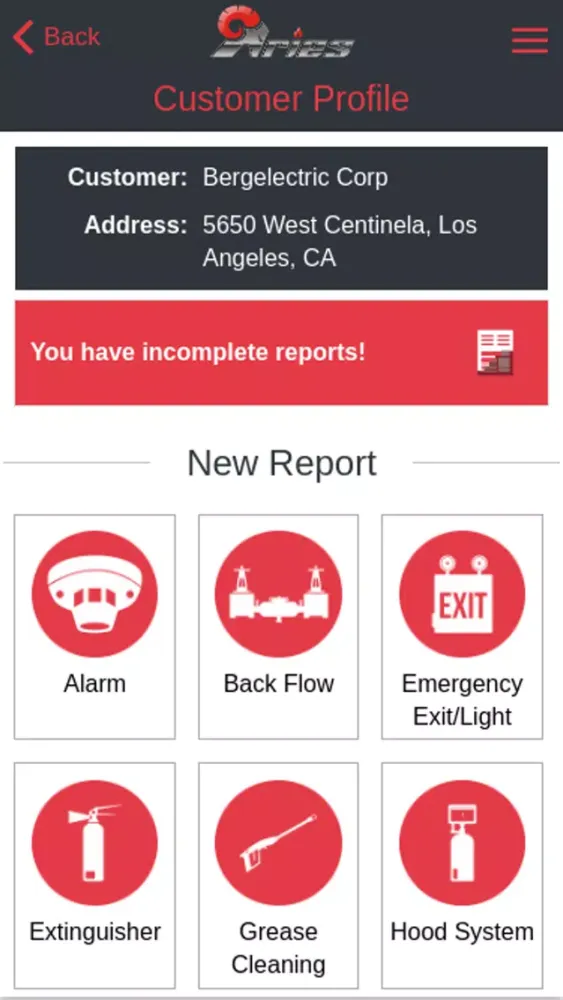Screenshot di FireLab.Aries