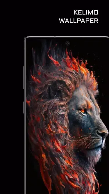 Скриншоты Fire Lion Wallpaper