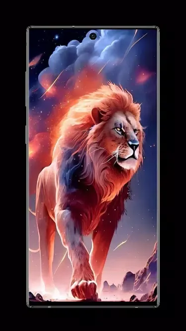 Скриншоты Fire Lion Wallpaper