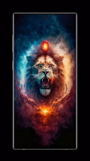 Скриншоты Fire Lion Wallpaper