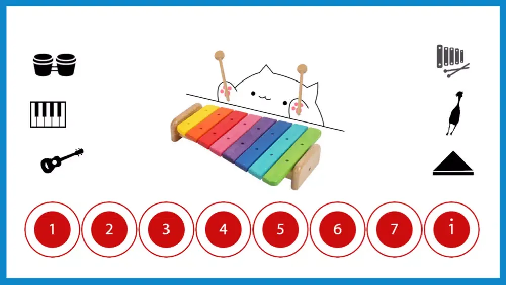 Скриншоты Bongo Cat Musical Instruments!