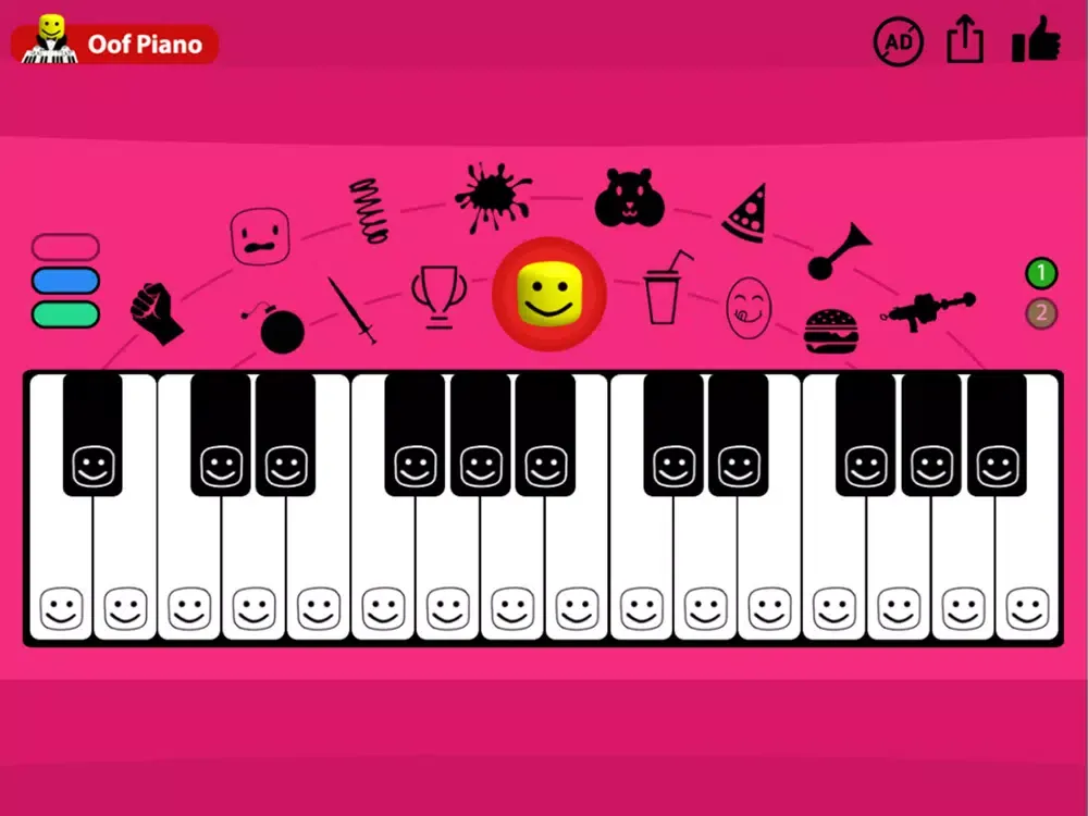 Zrzuty ekranu Oof Piano! iPad 