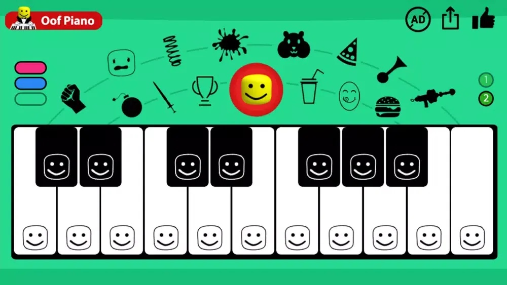 Zrzuty ekranu Oof Piano!