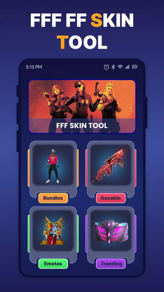 صور Lorenzo - FFF FF Skin Tool