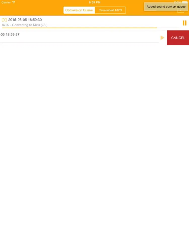 DoDa - Video Converter iPad 应用截图