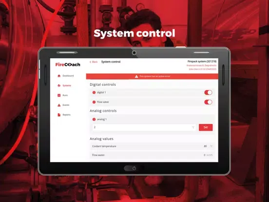 Capturas de tela do Firecoach iPad 