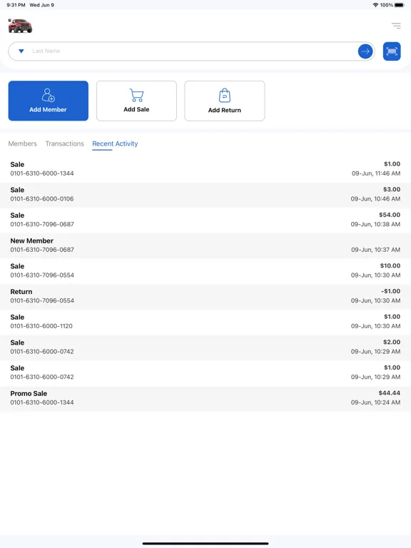 Royalty Rewards® Wizard iPad  Screenshots