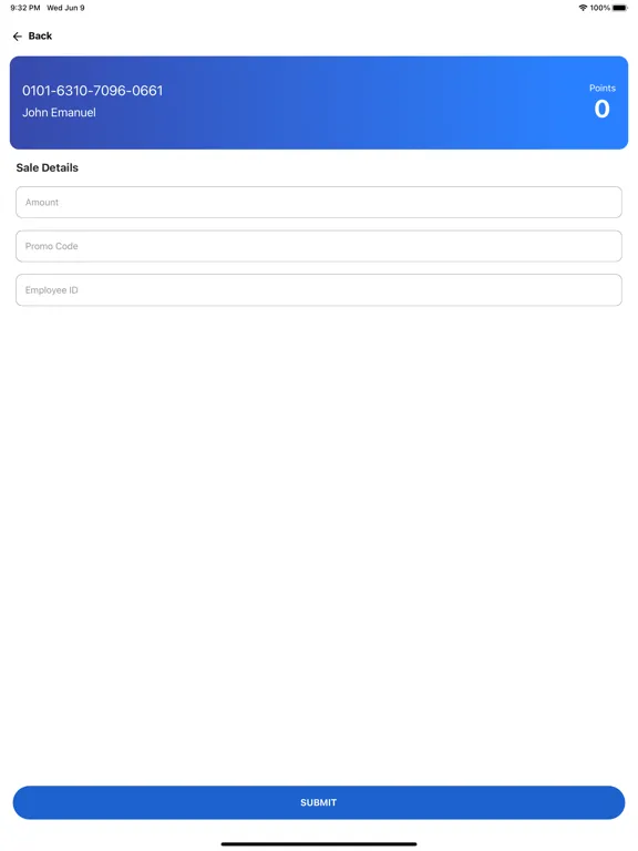 Royalty Rewards® Wizard iPad  Screenshots