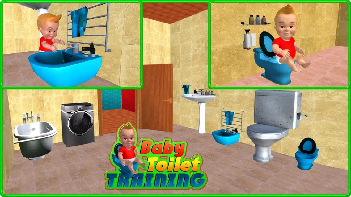 Baby Toilet Training Simulator 3D স্ক্রিনশট