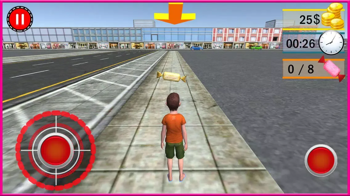 Kids Bicycle Candy Speed Collection Simulator 3D应用截图