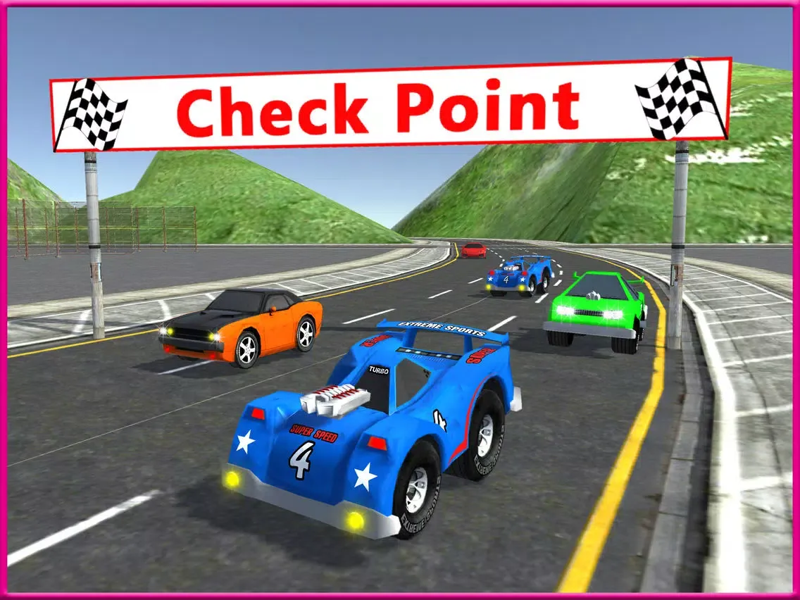 Kids Toy Car Simulator Game 3D iPad  Screenshots