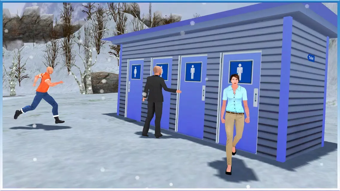 Capturas de tela do OffRoad Drive Toilet Emergency Rush 3D