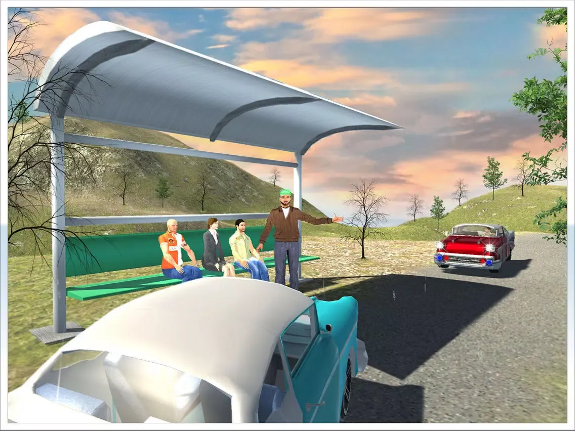 Capturas de pantalla de Vertigo Off Road Hill Car Driver 3D iPad 