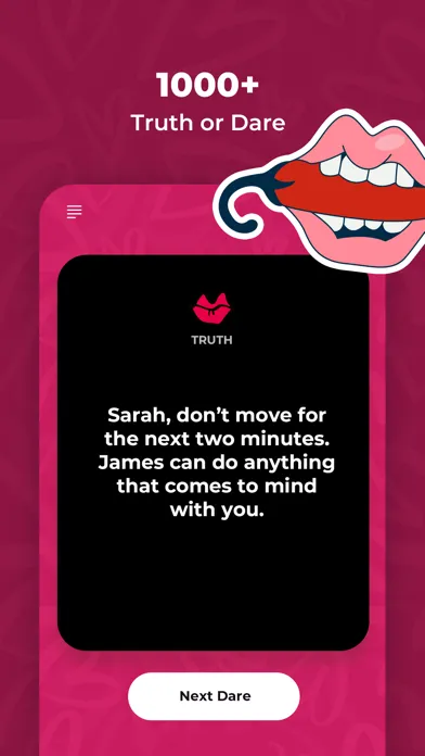 Capturas de pantalla de Truth or Dare Game for Couples