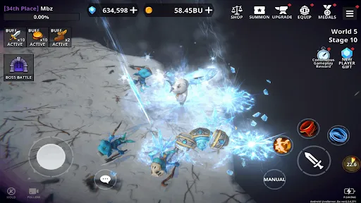 ภาพหน้าจอของ Dungeon Knight