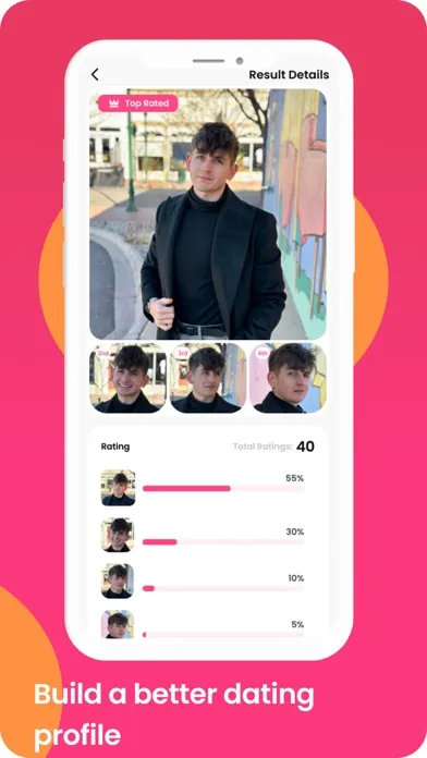 Ảnh chụp màn hình của Firestarter - Photo Ranking