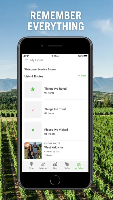 Wines of BC Explorer سکرین شاٹس