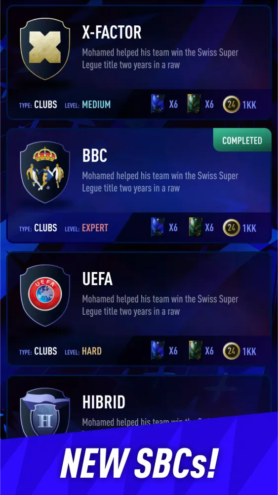 Futdits 25:Draft & Pack Opener Screenshots