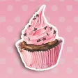 Cupcake & Cake: Cute Stickers for iMessage