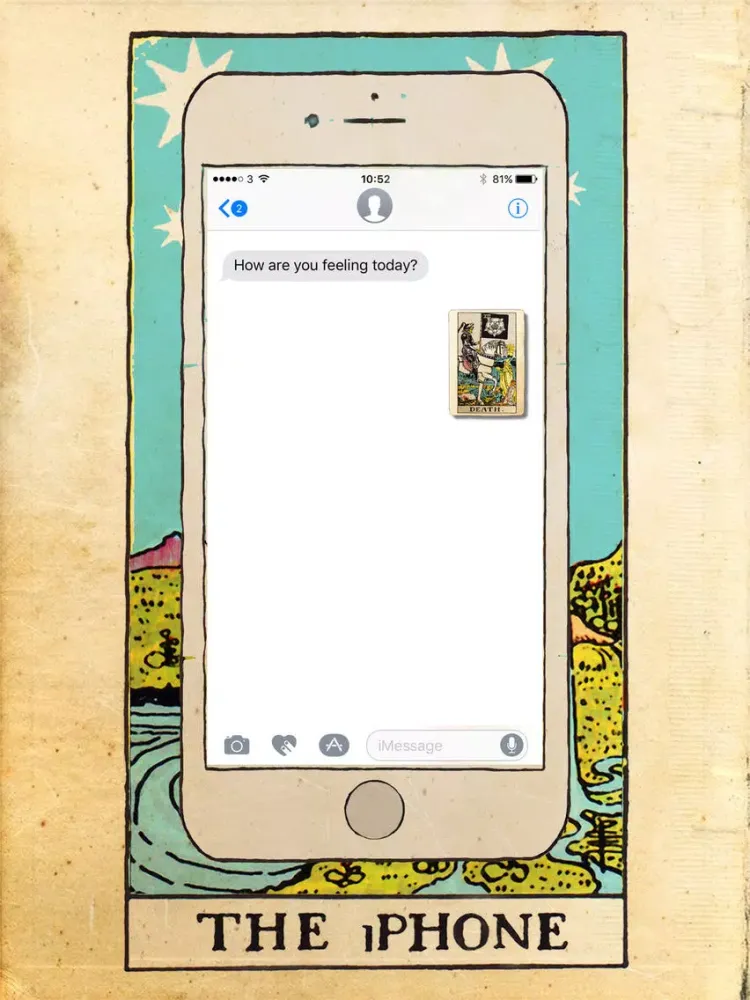 Tarot Card Stickers iPad  Screenshots