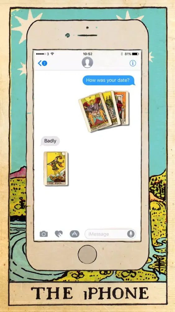 Tarot Card Stickers Screenshots