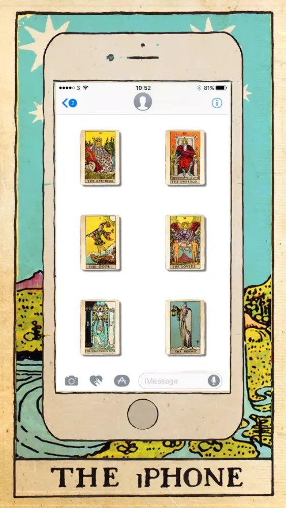 Tarot Card Stickers Screenshots
