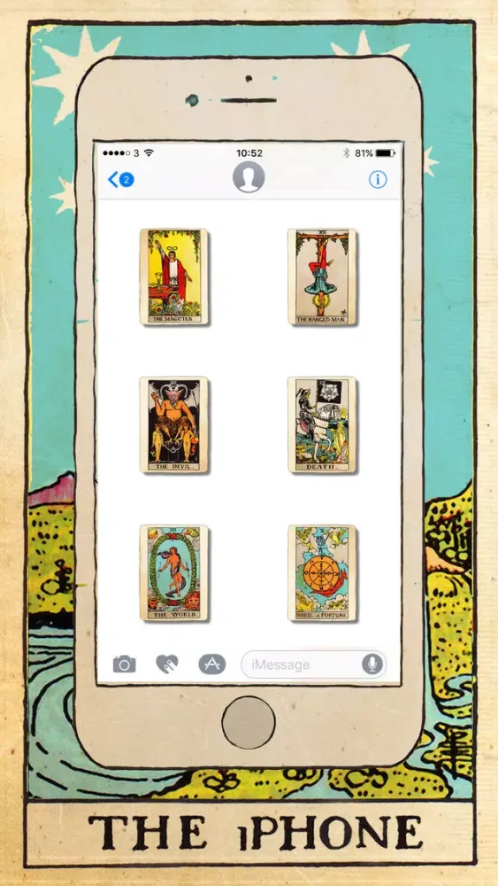 Tarot Card Stickers Screenshots