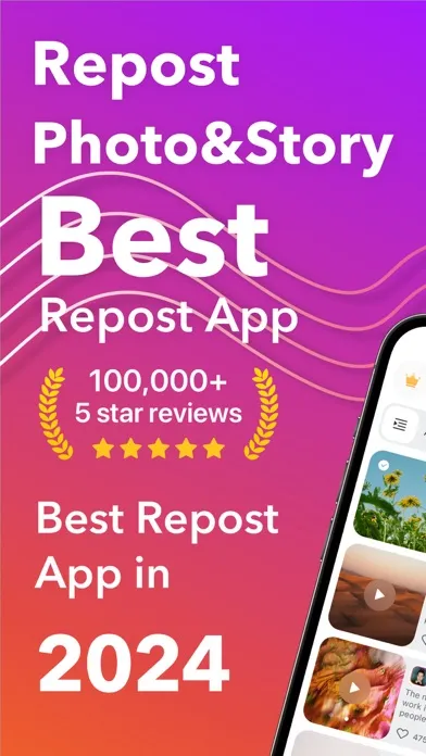 Captures d'écran de Repost: Feeds, Videos, Stories
