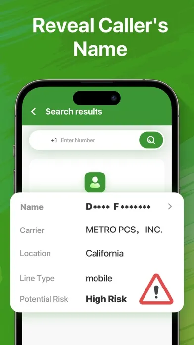 Phone Number Lookup-Caller ID স্ক্রিনশট