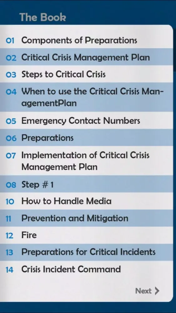 Capturas de tela do How to Handle Critical Crisis