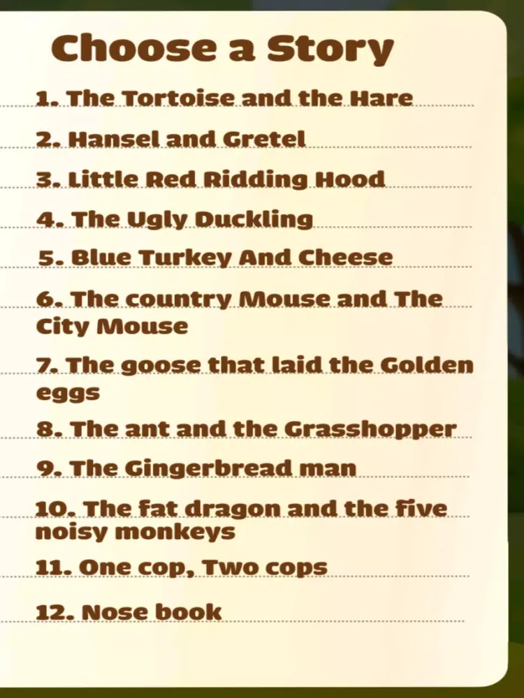 Kevin's Stories iPad  Screenshots