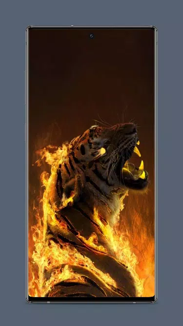 Fire Tiger Wallpaper Screenshots