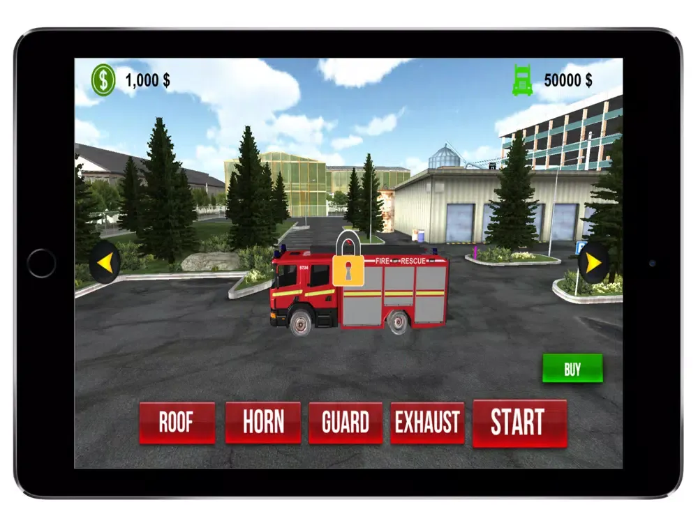 Fire Truck City 2 iPad 应用截图