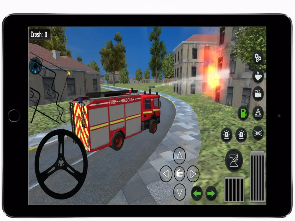 Ảnh chụp màn hình của Fire Fighter Simulator:2020 iPad 